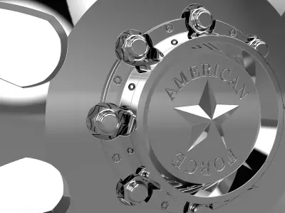 AMERICAN FORCE DB03 PAYLOAD DBO WHEEL 3D model