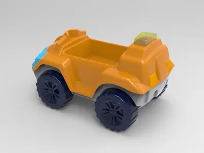 ATV vehicle 3D model