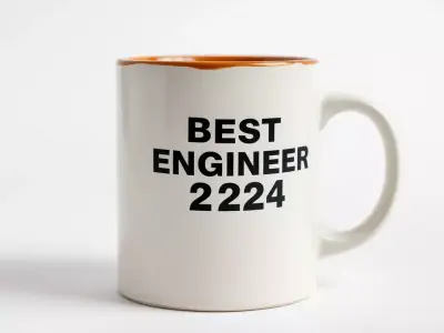 Best Engineer Mug  model pack Low-poly 3D model