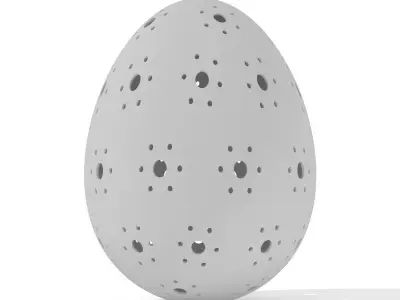 Egg Sculpture N004 3D print model