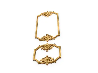 Classic decor ornament 163 3D model