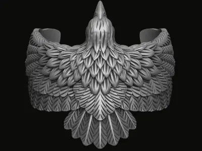 Eagle Ring  3D print model