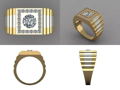 Ring bi152 3D print model