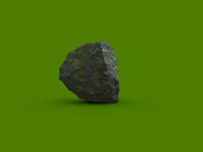 Rock stand land d Free 3D model