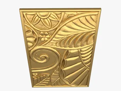 Classic decor ornament 247 3D model