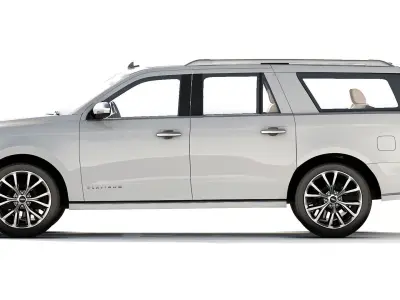 Expedition Platinum Max 2018 3D model