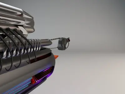 Pod Racer 3D model