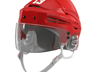 Hockey Helmet Generic 2 3D model