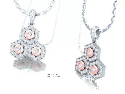 Luxury  pendant for 3D printing 3D print model shop