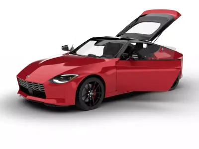 Nissan Z 2023 HQ 3d model 3D model