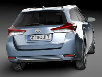 Toyota Auris Touring Sports 2016 3D model