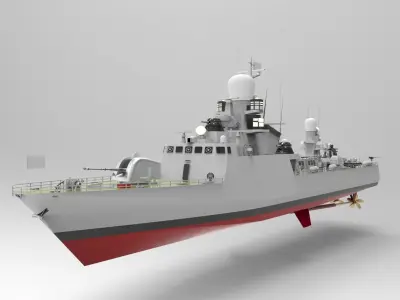 Buyan Class Corvette 3D model