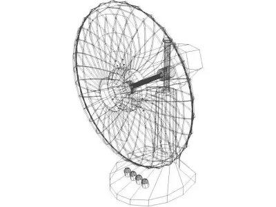 Fan - Desktop 3D model