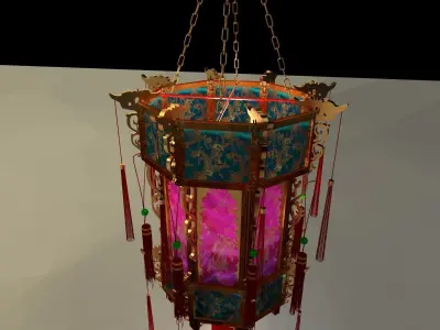 Chinese Palace Lantern 3D model