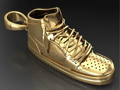 Nike Air Jordan Pendant 3D print model