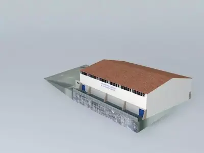 ATHLETIC CENTER - K. ADAMOPOULOS Free 3D model