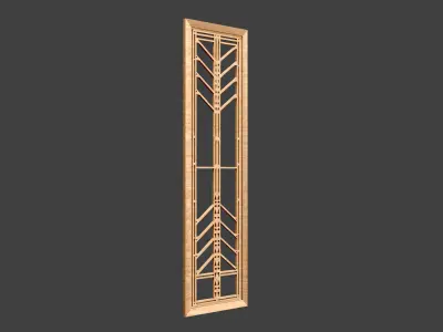 Decorative Door Element 3D model