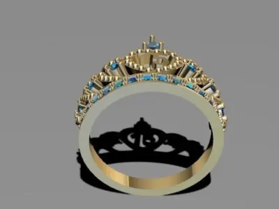 anillo de 15 3D model