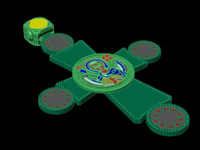 Cross G0413 3D print model