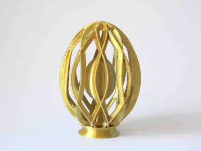 Egg in Egg 3D print model
