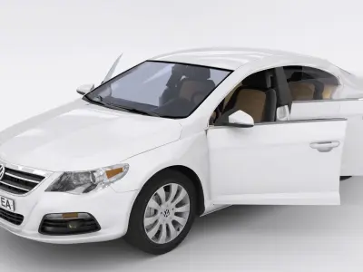 Volkswagen Passat CC 3D model