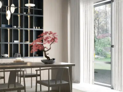 New House Tea Chinese 3D model