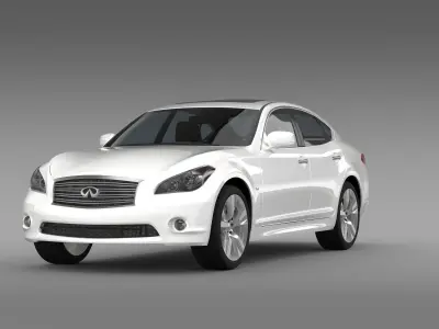 Infiniti Q 70 5 6 Y51 2014 3D model