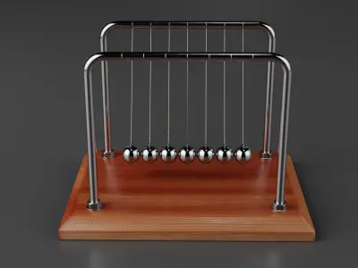 Energy cradle 3D model