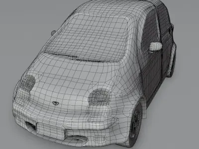 Daewoo Matiz Mark 2 Car Free 3D model