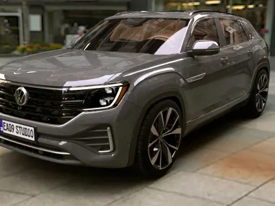 2025 Volkswagen Atlas Cross Sport 3D model