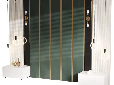 Decorative Wall panel  42 3D model
