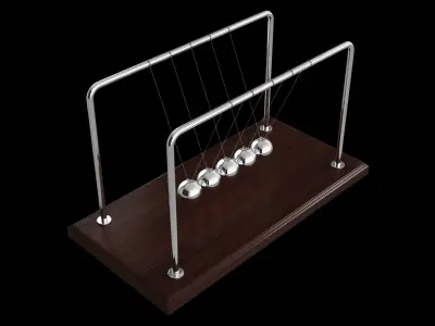 Newtons Cradle 3D model
