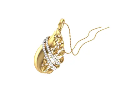 Full Pendent Set Like as Pendant Earring and Ring 3D print model buy