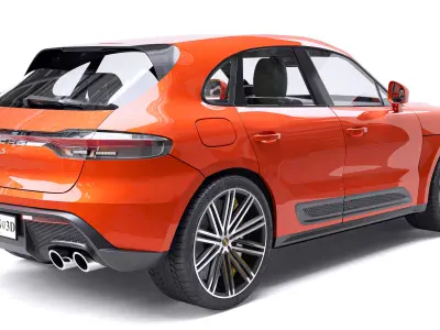 Porsche Macan S 2022 3D model
