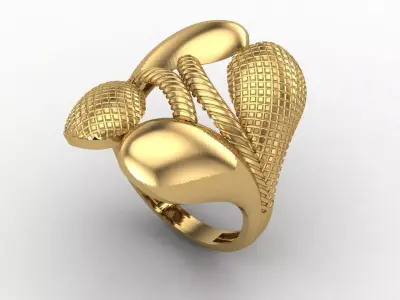 Women Plain Ring STL Models Womens Ring 3dmodels 3D print model 3D print model 6