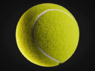 Tennis ball 3D model