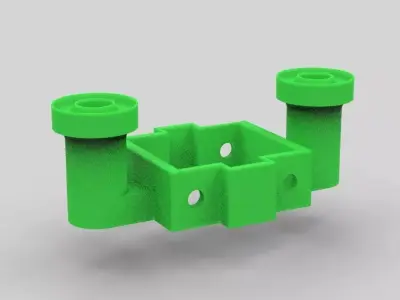 Arduino Gear Motor Attachment 3D print model