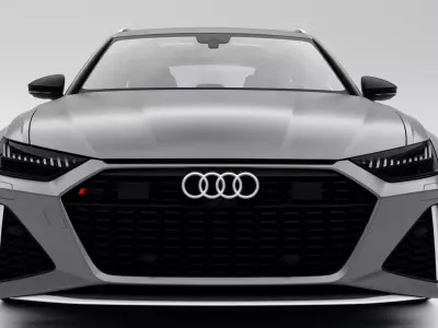 Audi RS6 Avant GT 2024 Low-poly 3D model
