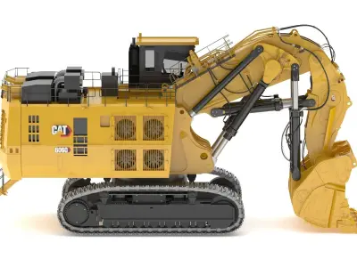 CAT 6060 Hydraulic Mining Shovels 3D model
