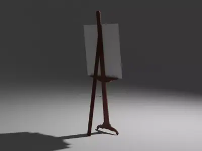 Art easel 3D model