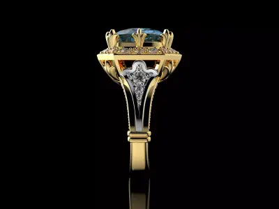 Gold N1458 3D print model