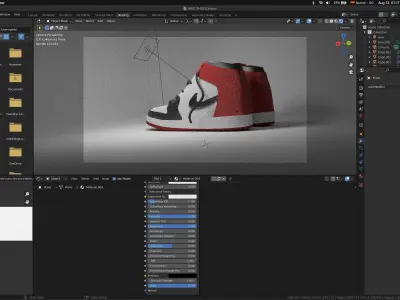 NIKE Jordan 1 Retro High OG Heritage  3D model