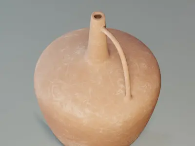 Old jug 02 3D model