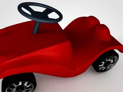 bobby car 3D model