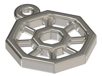 Luxurious Pendant 3D print model