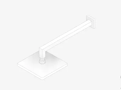 Shower - Head - Luxury - Lane Low-poly 3D model