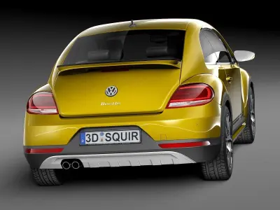Volkswagen Beetle Dune 2016 3D model