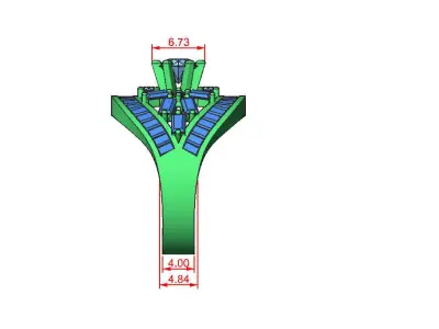 3D Jewelry Model  Matrix Design 3D print model