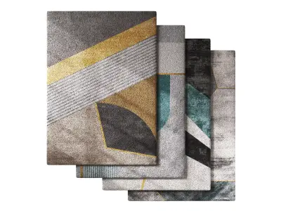 Rug Set 24 3D model