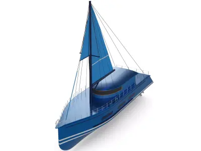 Sailing Yacht 3D model
